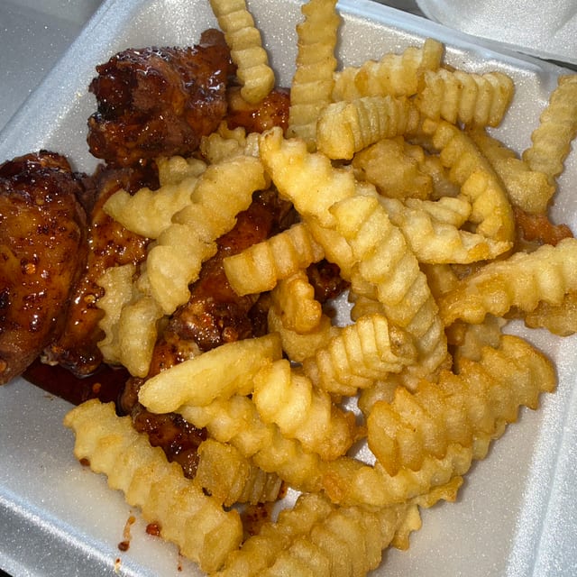 Wings & Fries.