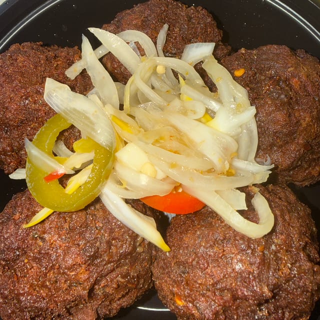 Boulet (Haitian Meatballs).