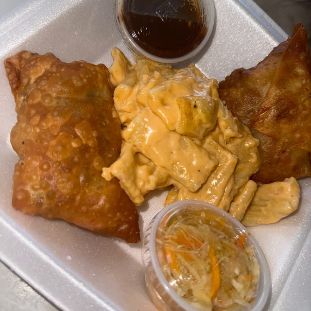 Wednesday: Mannou's Egg Rolls or Beef & Cabbage.